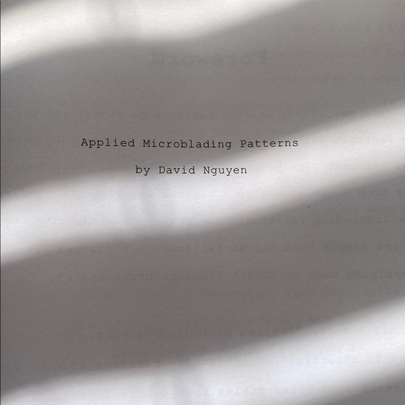 Applied Microblading Patterns Book - Picture 2 of 4